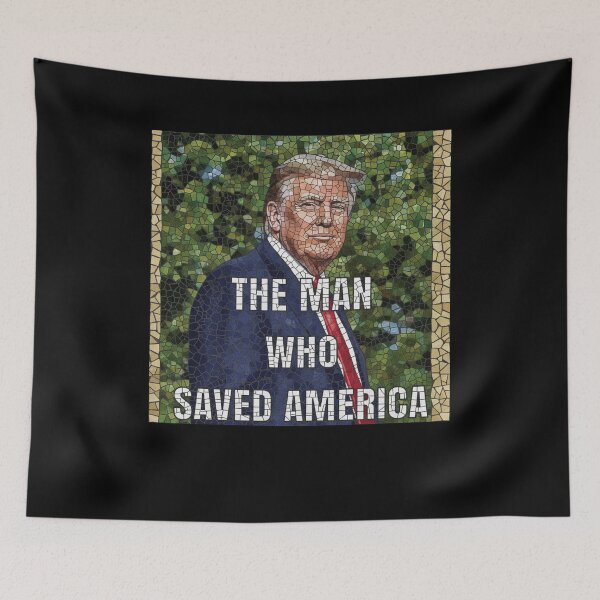 Item preview, the man who saved americe donald trump designed and sold by Evaevonechi.