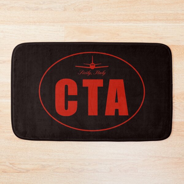 Item preview, CTA Sicily Italy Airport Code designed and sold by Lartheviking.