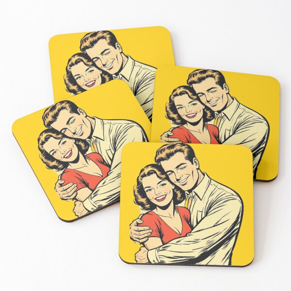 Item preview, Retro Couples  designed and sold by Glow&Vibe.
