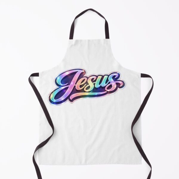 Item preview, Colorful Holographic Jesus Topography designed and sold by RWCarpenter.