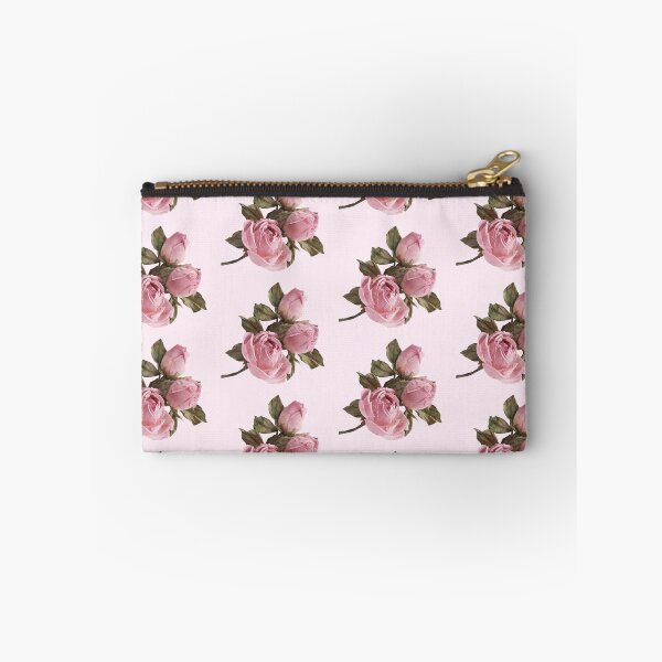 Item preview, vintage pink rose flower sticker designed and sold by inainart.