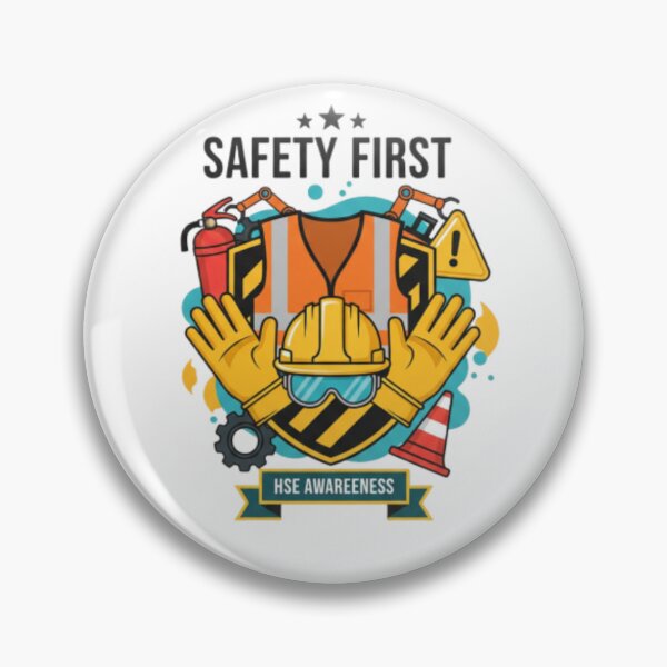 Item preview, Industrial Safety Awareness Design designed and sold by METAGOD POD.