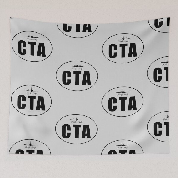 Item preview, CTA Sicily Italy Airport Code designed and sold by Lartheviking.