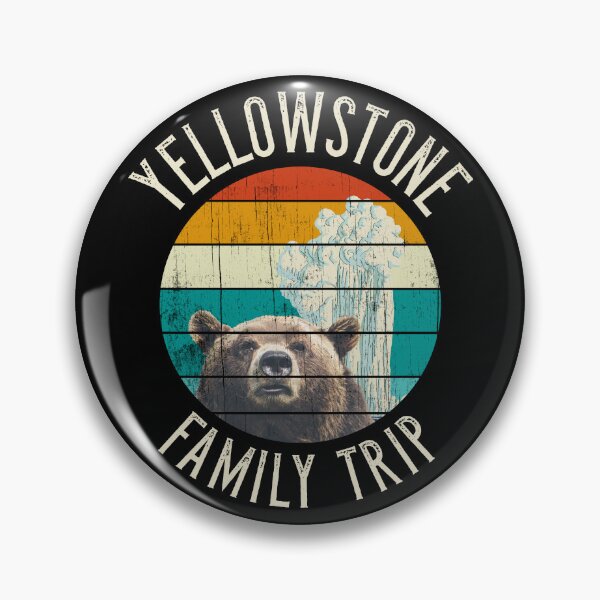 Item preview, Yellowstone National Park Family Trip Geyser Bison designed and sold by Carl's Clothing.