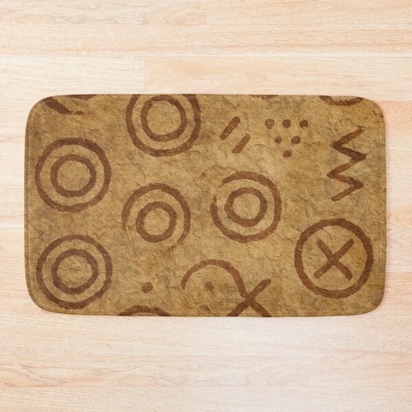Item preview, Ancient Cave Symbols | Prehistoric Abstract Rock Art Digital Illustration designed and sold by Korn & Q.