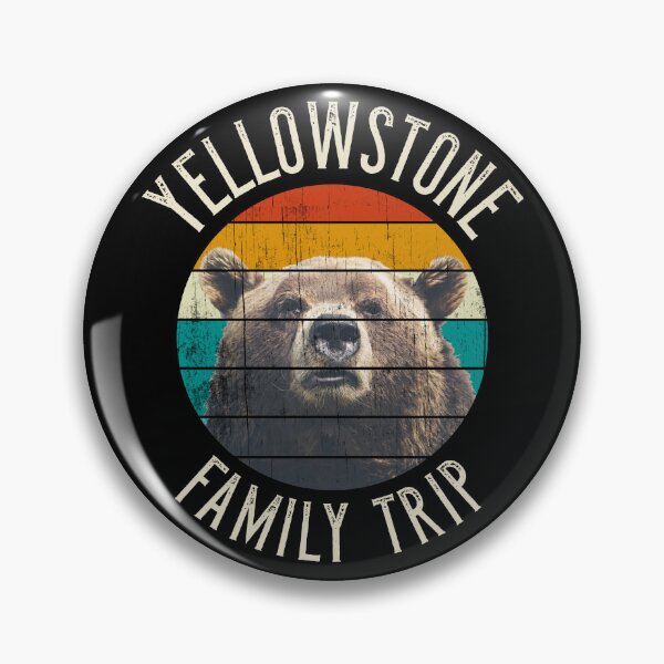Item preview, Yellowstone Family Trip National Park Vacation Grizzly Bear designed and sold by Carl's Clothing.