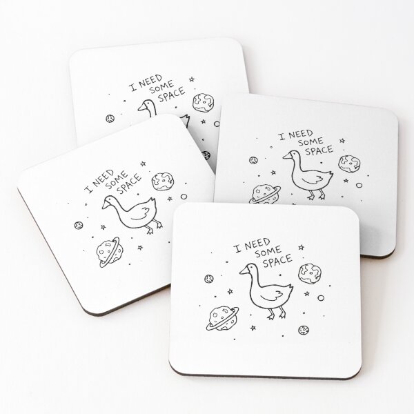 Item preview, I Need Some Space - Introvert Goose in Outer Space designed and sold by AliveStyle.