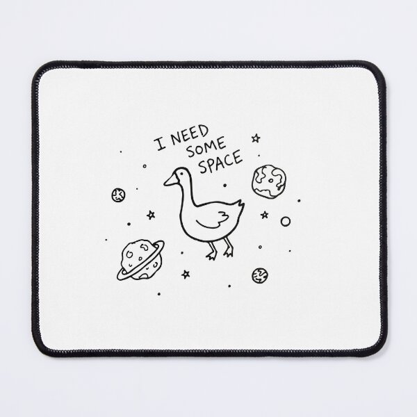 Item preview, I Need Some Space - Introvert Goose in Outer Space designed and sold by AliveStyle.