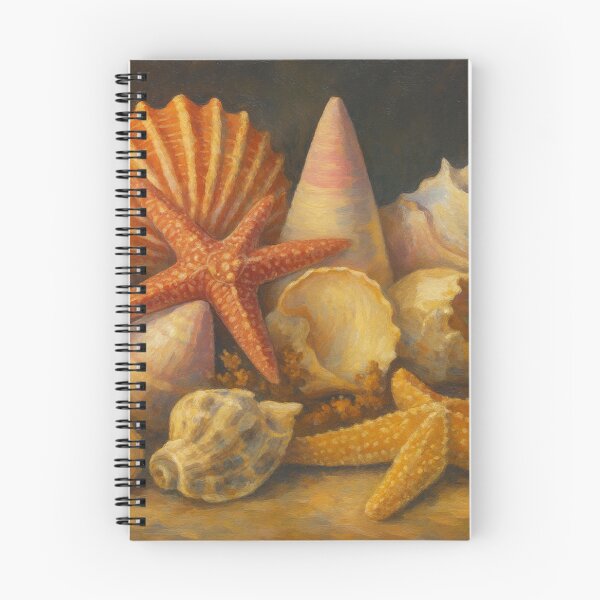 Item preview, Beautiful Seashell Still Life Painting  designed and sold by Halifaxartguy.
