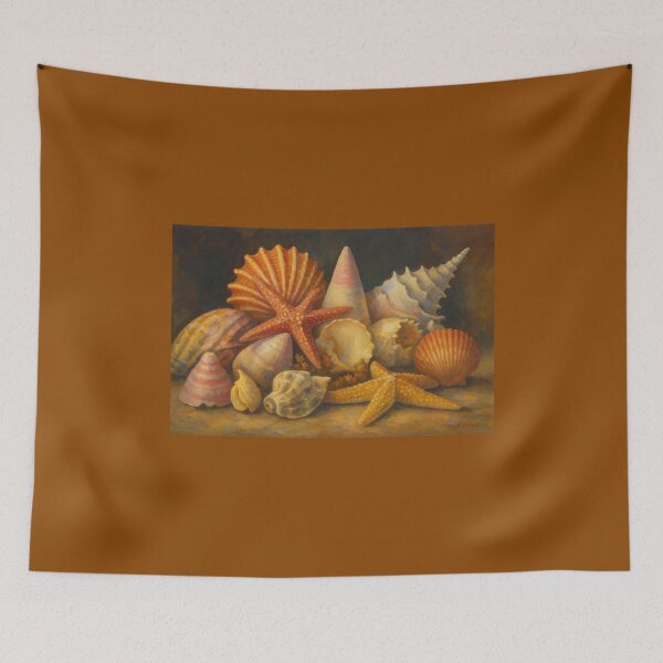 Item preview, Beautiful Seashell Still Life Painting  designed and sold by Halifaxartguy.