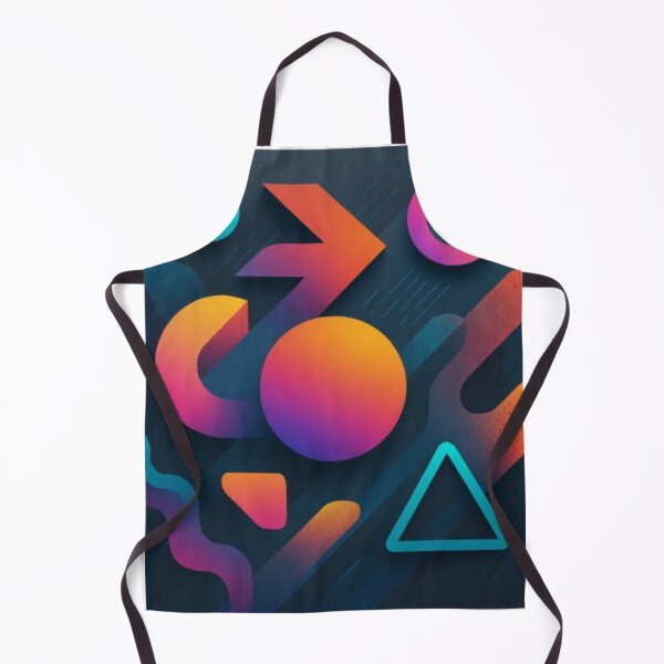 Item preview, Title: Neon Flow – Bold Geometric Energy Burst Sticker designed and sold by Sukapha.