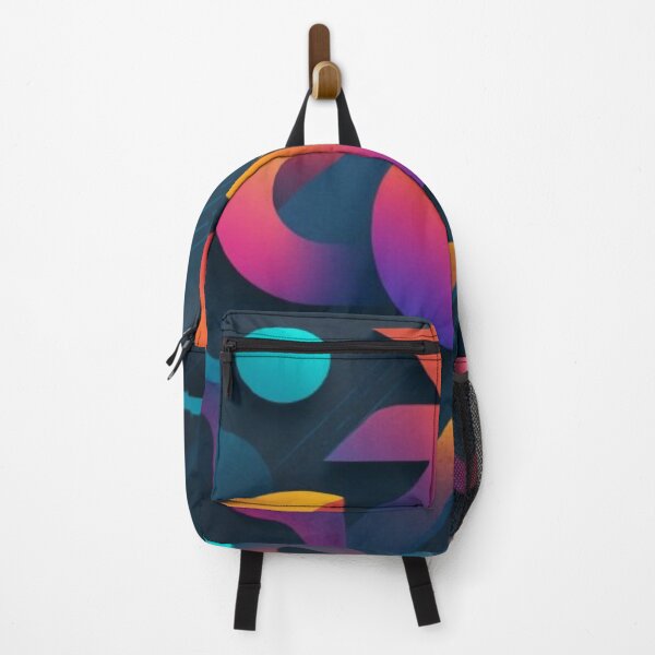 Item preview, Title: Neon Flow – Bold Geometric Energy Burst Sticker designed and sold by Sukapha.