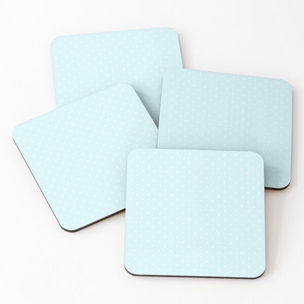 Item preview, Pastel aqua and white Polka dot pattern designed and sold by RishabhArts1.
