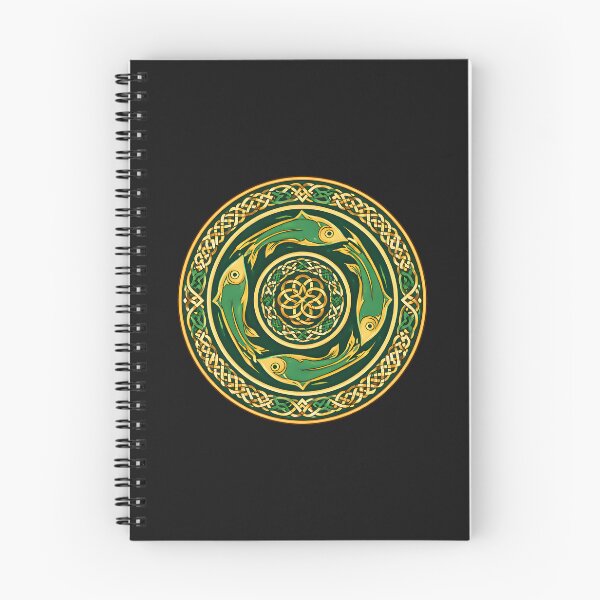 Item preview, Celtic Knot Fish Triskelion Mandala designed and sold by EimSol.