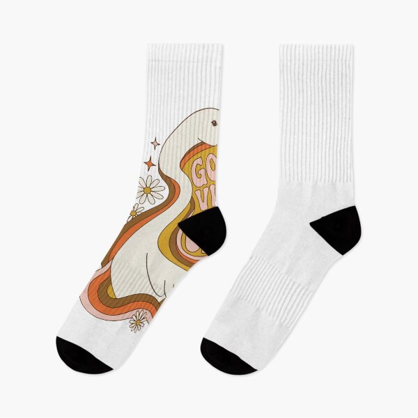 Item preview, Good Vibes Only - Retro 70s Groovy Goose with Flowers designed and sold by AliveStyle.