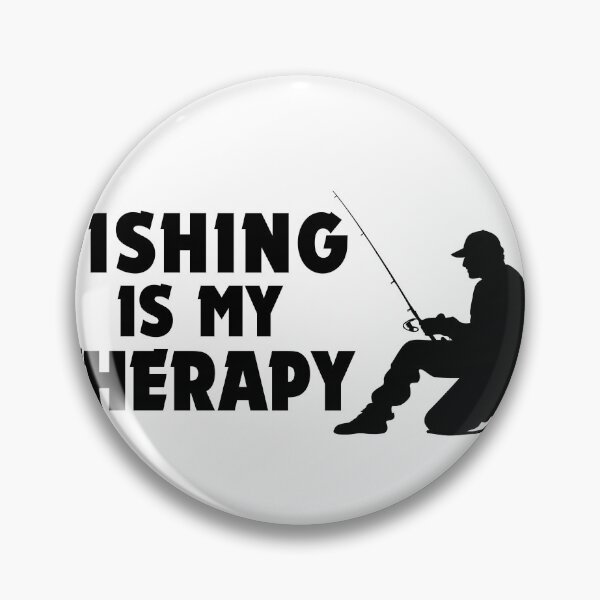 Item preview, Fishing Is My Therapy designed and sold by DomKo10.