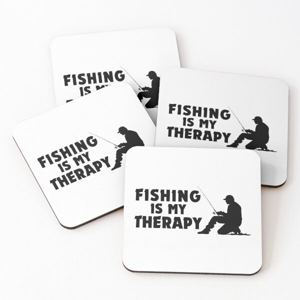 Item preview, Fishing Is My Therapy designed and sold by DomKo10.