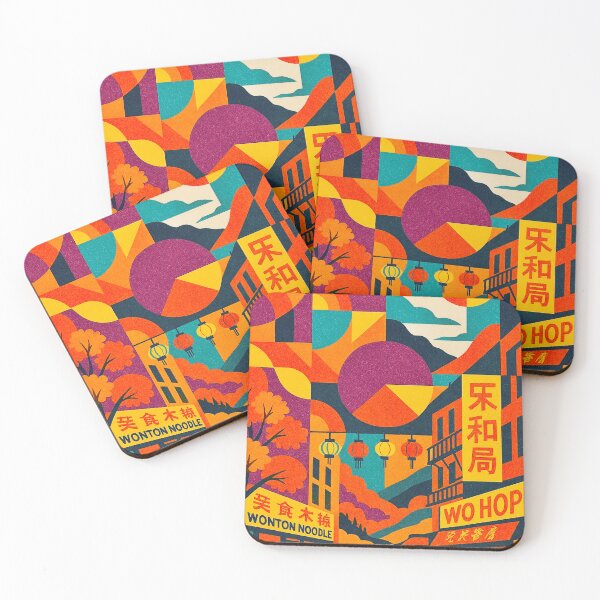 Item preview, Chinatown in Autumn designed and sold by Flumpanation.