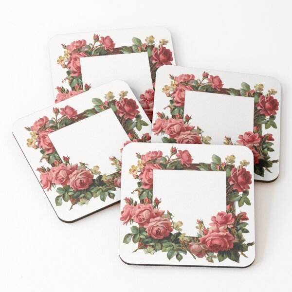 Item preview, Victorian flower frame designed and sold by MendaciousMina.