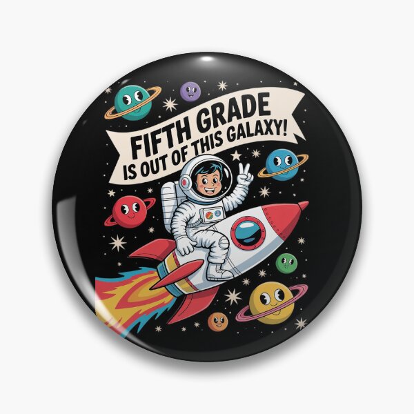 Item preview, Fifth Grade Astronaut Space School Kids designed and sold by joyouartArt.