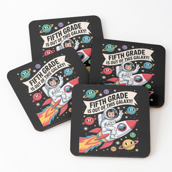 Item preview, Fifth Grade Astronaut Space School Kids designed and sold by joyouartArt.