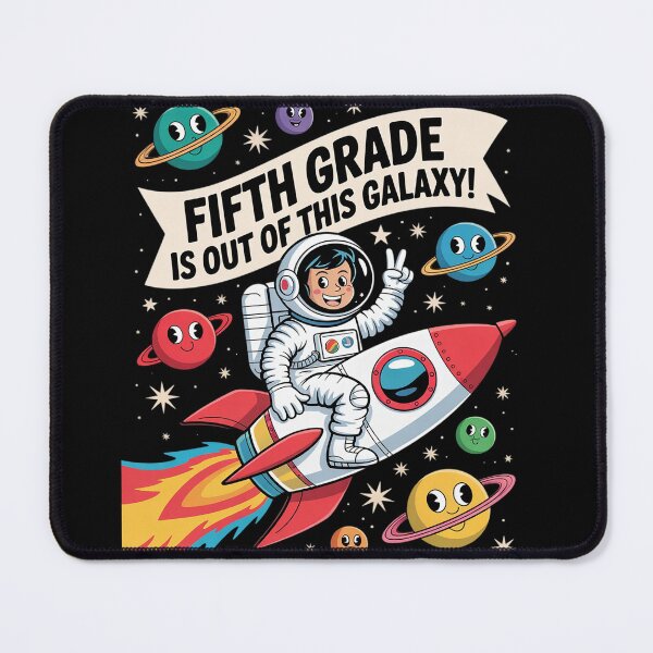 Item preview, Fifth Grade Astronaut Space School Kids designed and sold by joyouartArt.