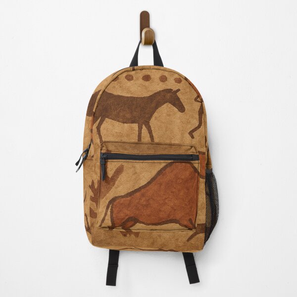 Item preview, Prehistoric Cave Painting | Ancient Wall Art, Stone Age Style Digital Illustration designed and sold by Korn & Q.