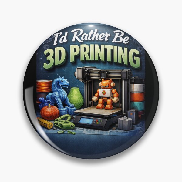 Item preview, I'd rather be 3d printing designed and sold by Darksun427.