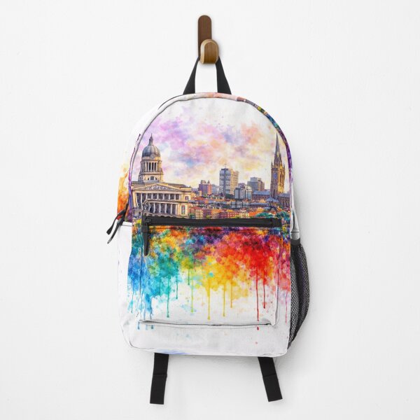 Item preview, Nottingham City Skyline, Paint Splash Style designed and sold by Paul Thompson Photography.