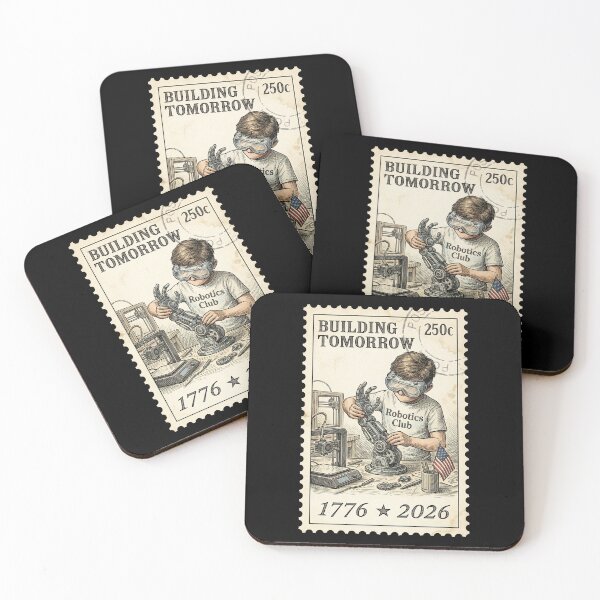 Item preview, Building Tomorrow | USA 250th Anniversary of America Stamp designed and sold by G350.