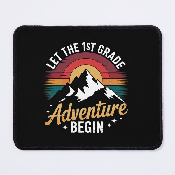 Item preview, Let The 1st Grade Adventure Begin First Grade Teacher designed and sold by angolinnArt.