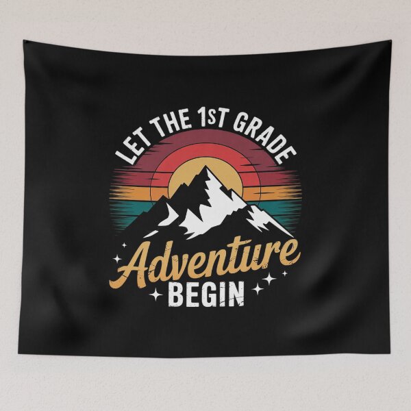 Item preview, Let The 1st Grade Adventure Begin First Grade Teacher designed and sold by angolinnArt.