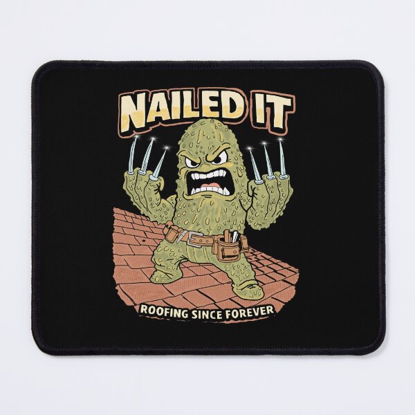 Item preview, Nailed It Roofer Monster Funny Roofing Carpenter Construction Worker Gift designed and sold by Popstudio85.