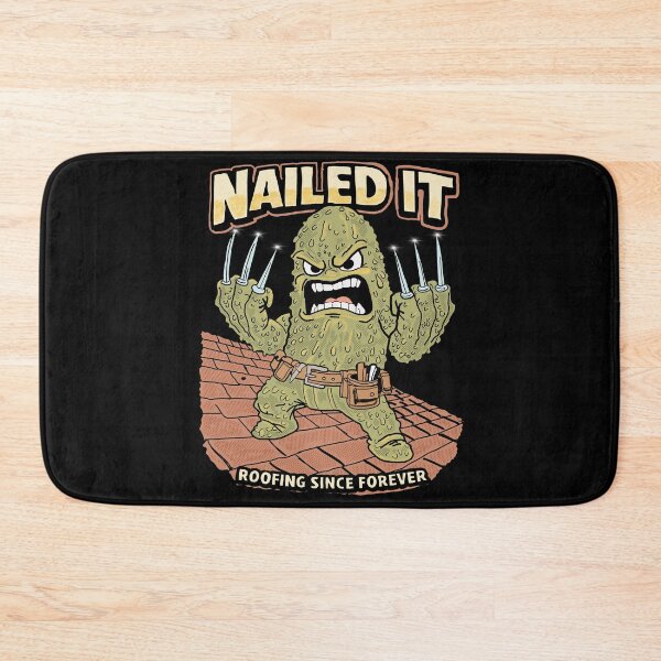 Item preview, Nailed It Roofer Monster Funny Roofing Carpenter Construction Worker Gift designed and sold by Popstudio85.