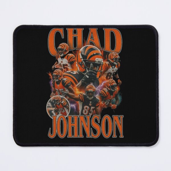 Item preview, Chad Johnson Cincinnati Retro Football Design designed and sold by TheArtOfCar.