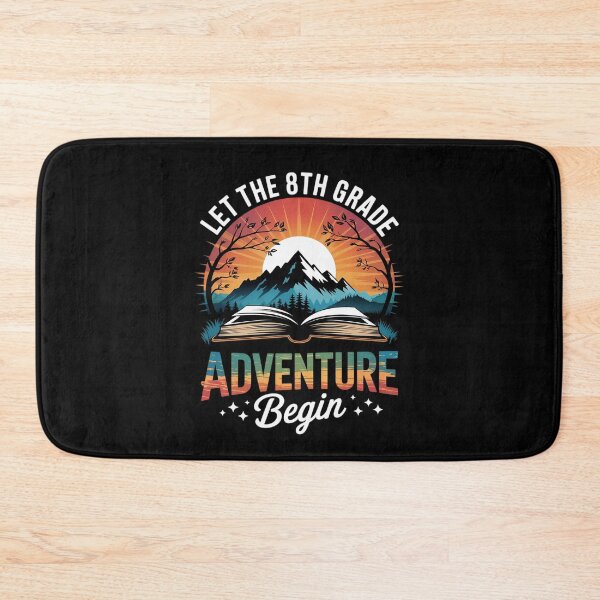 Item preview, Let the 8th Grade Adventure Begin Eighth Grade Teacher designed and sold by angolinnArt.