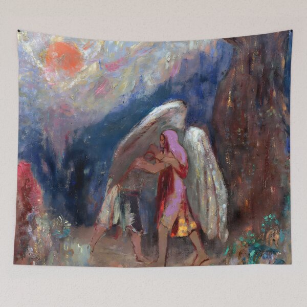 Item preview, Odilon Redon - Jacob Wrestles the Angel designed and sold by Jon-Baran.