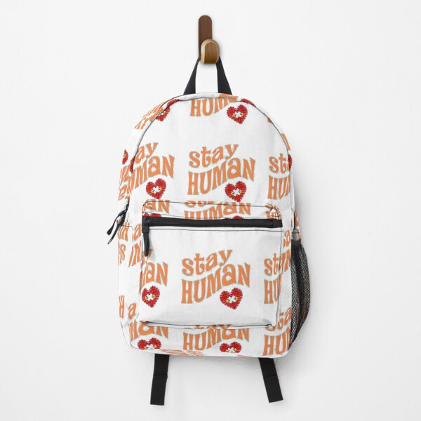 Item preview, Stay human - heart designed and sold by Stefrait-7.