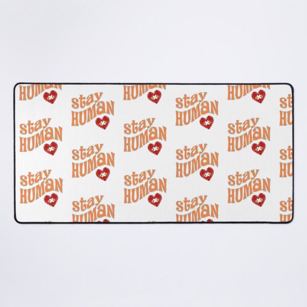 Item preview, Stay human - heart designed and sold by Stefrait-7.
