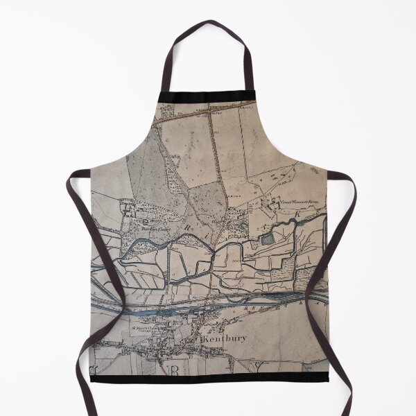 Item preview, Vintage Antique Map Kintbury Berkshire England 18th Century designed and sold by KALEIDOSCOPE UK.