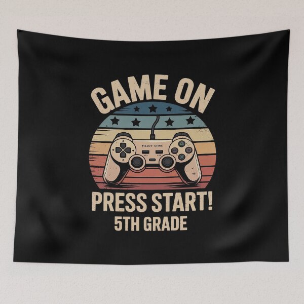 Item preview, Game On 5th Grade First Day Gamer Back to School designed and sold by joyouartArt.