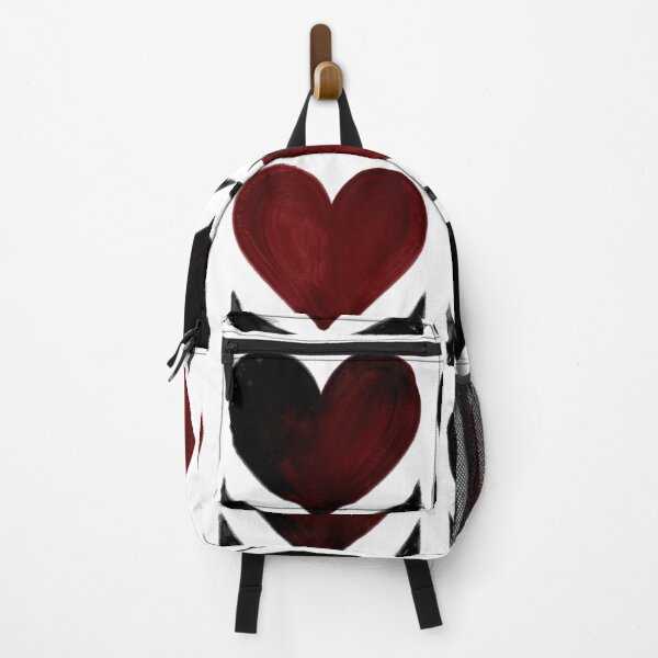 Item preview, four of hearts colorful dark gothic valentines abstract design designed and sold by SmashingDeals.