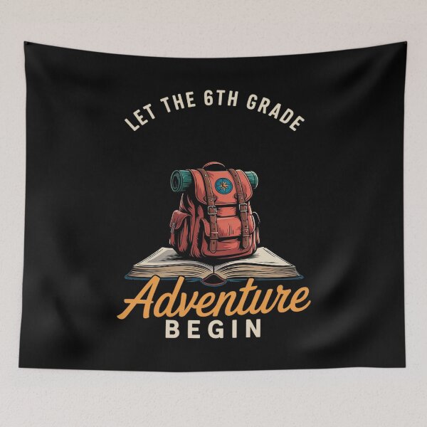 Item preview, Let the 6tth Grade Adventure Begin  designed and sold by angolinnArt.