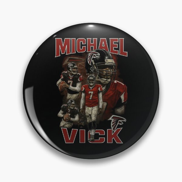 Item preview, Michael Vick Atlanta Retro Football Design designed and sold by TheArtOfCar.