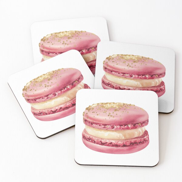 Item preview, Pink and gold Macaron designed and sold by MendaciousMina.