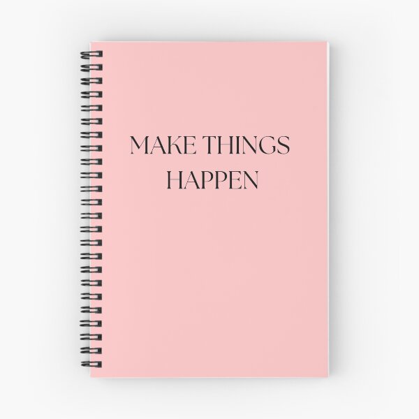 Item preview, Make Things Happen - Classic Minimalist Pink designed and sold by Maryam_ART.