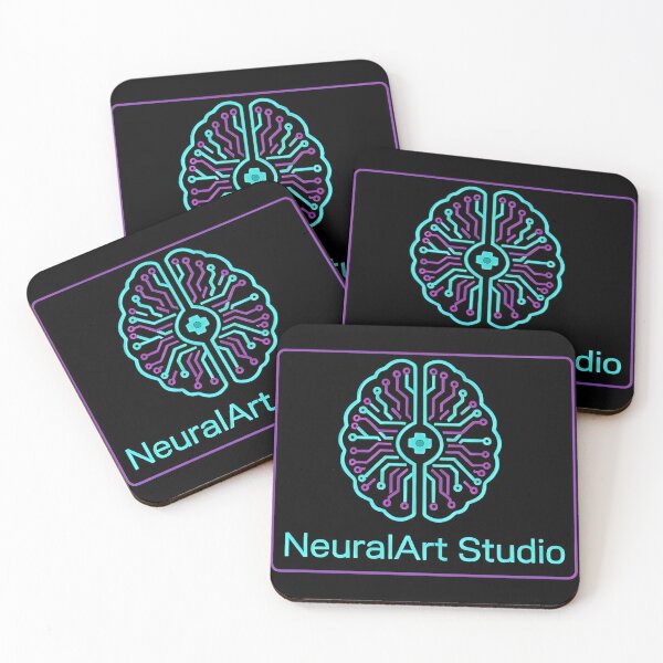 Item preview, NeuralArt Studio Official Minimalist Logo designed and sold by NeuralArt Studio.