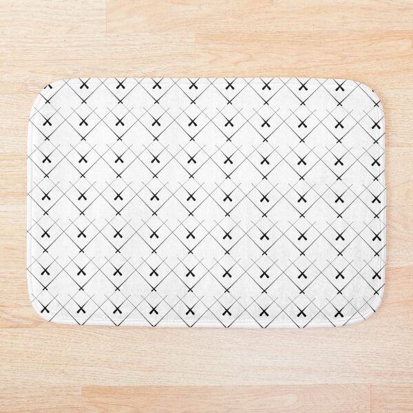 Item preview, Diseño minimalista entrecruzado en blanco y negro designed and sold by DesignsbyPheby.