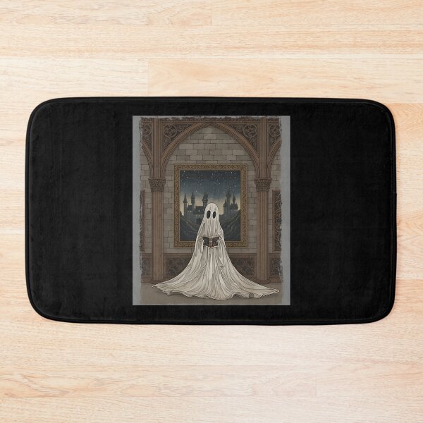 Item preview, Black Ghost Reading book lover women designed and sold by Goleon12.