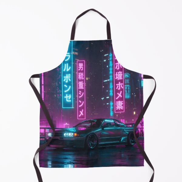 Item preview, JDM Night Street Poster – Neon Japanese Sports Car Wall Art Gift designed and sold by Motorline44.